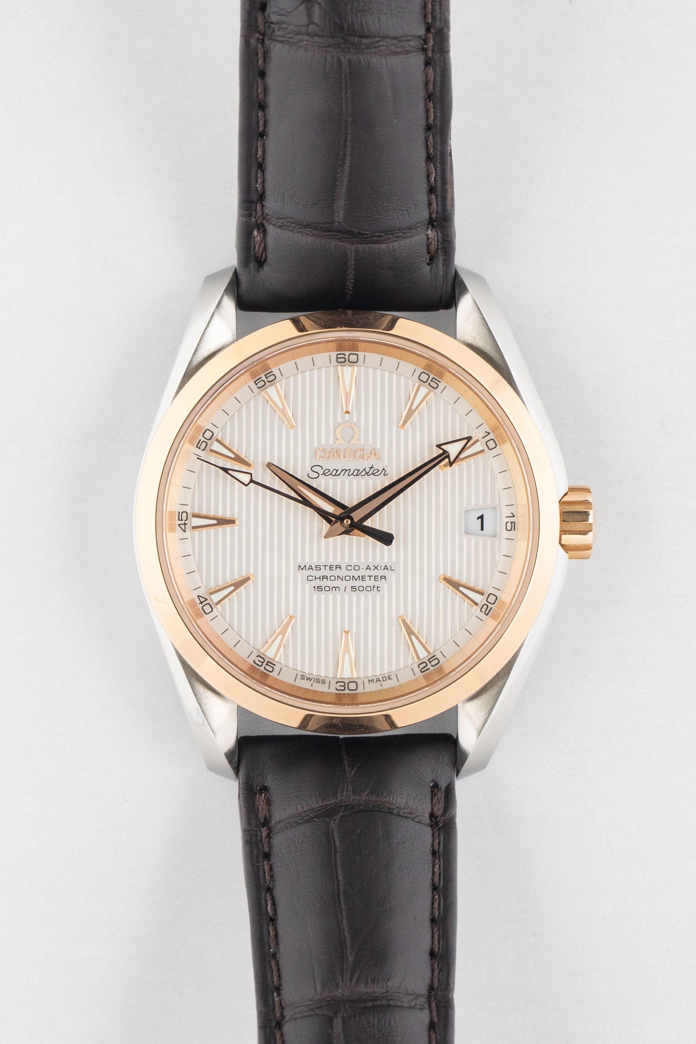 OMEGA Aqua Terra 150m Master Co Axial 38.5mm Obsessed By Watches