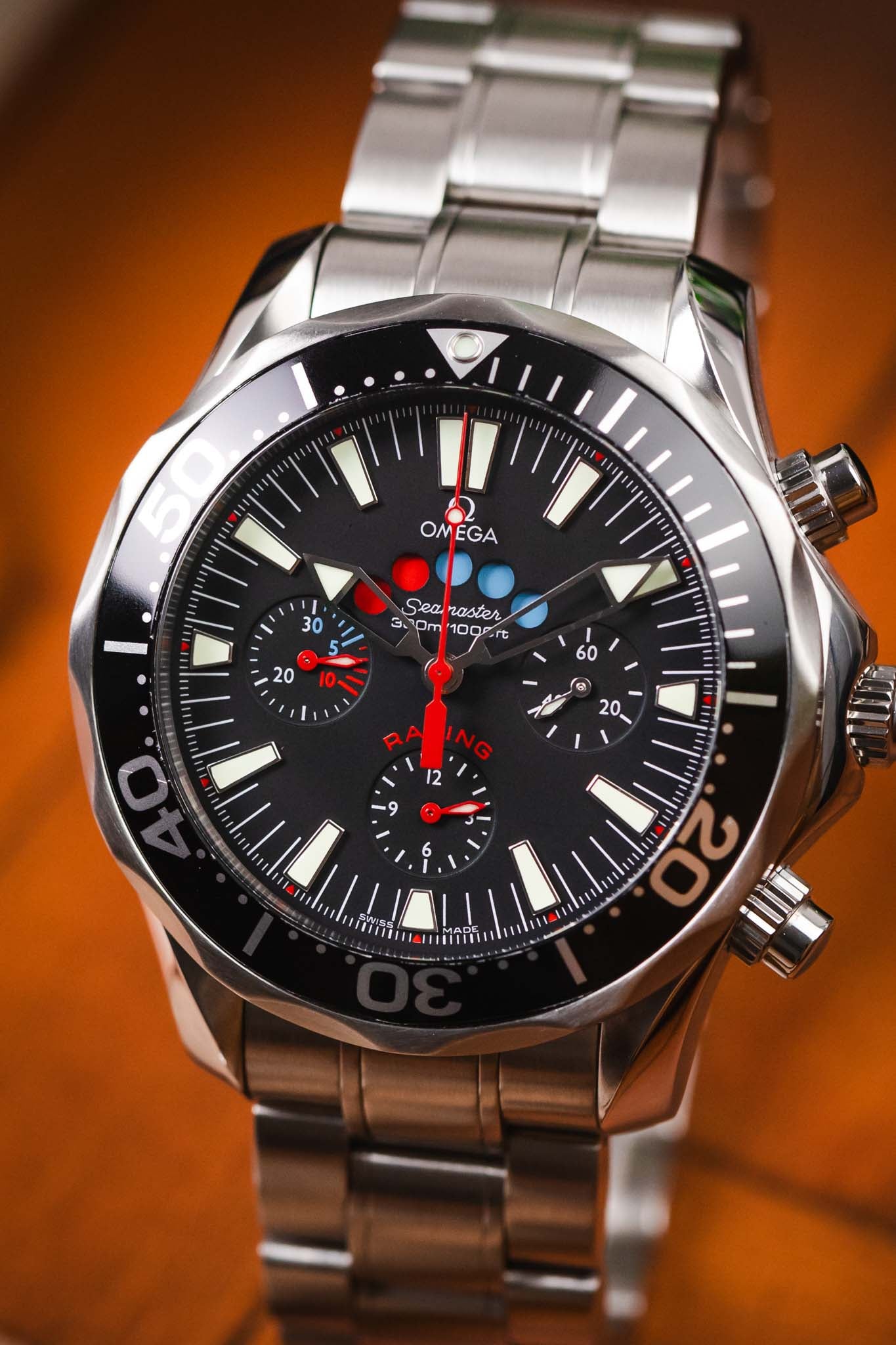 OMEGA Seamaster Chrono Regatta Racing 44mm - Black Dial