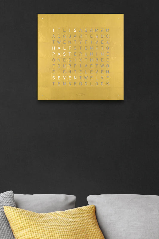 QLOCKTWO - EARTH 45 : CREATOR'S EDITION GOLD