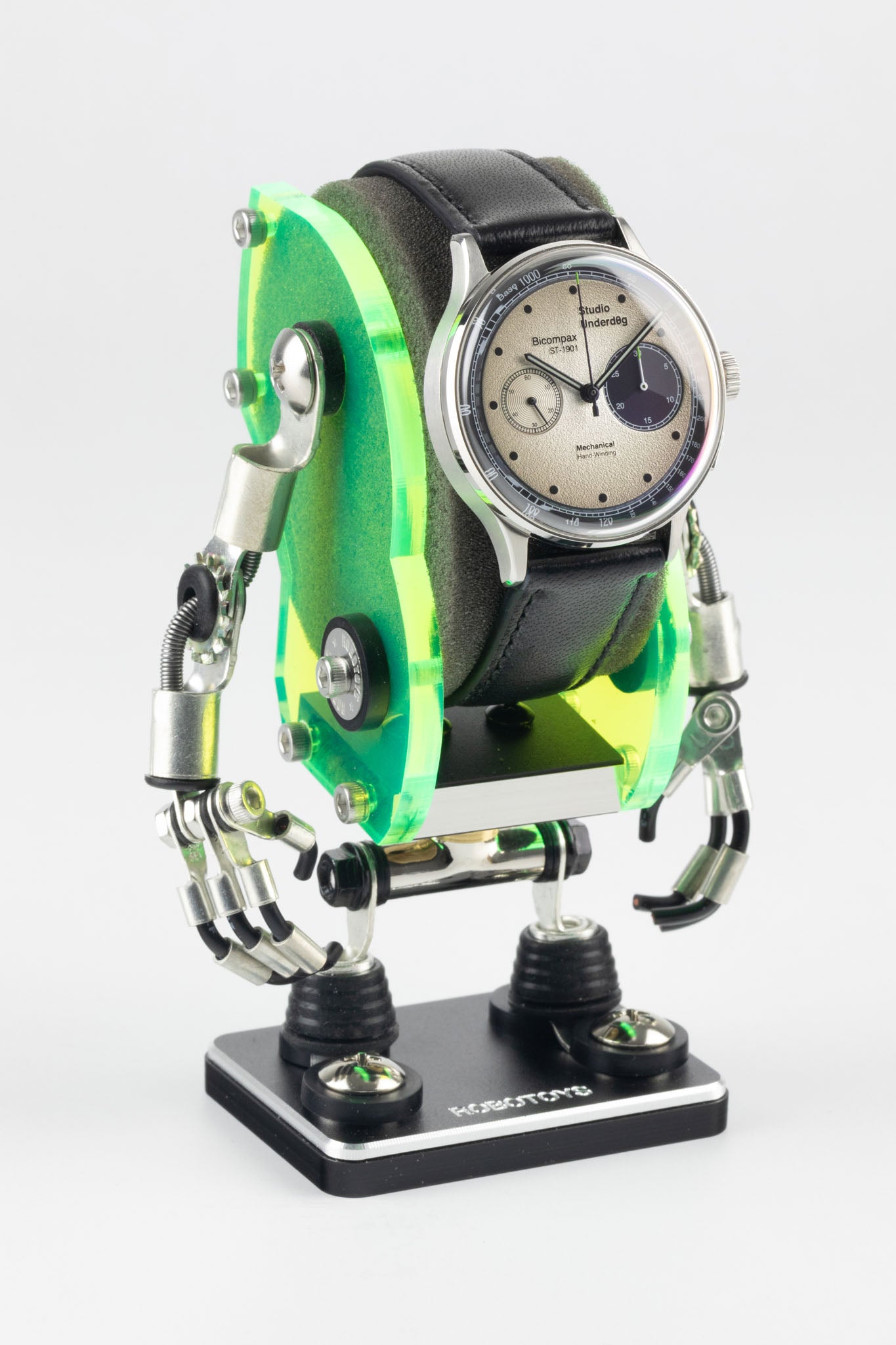 ROBOTOYS - MIKE - NEON GREEN - Watch display stand