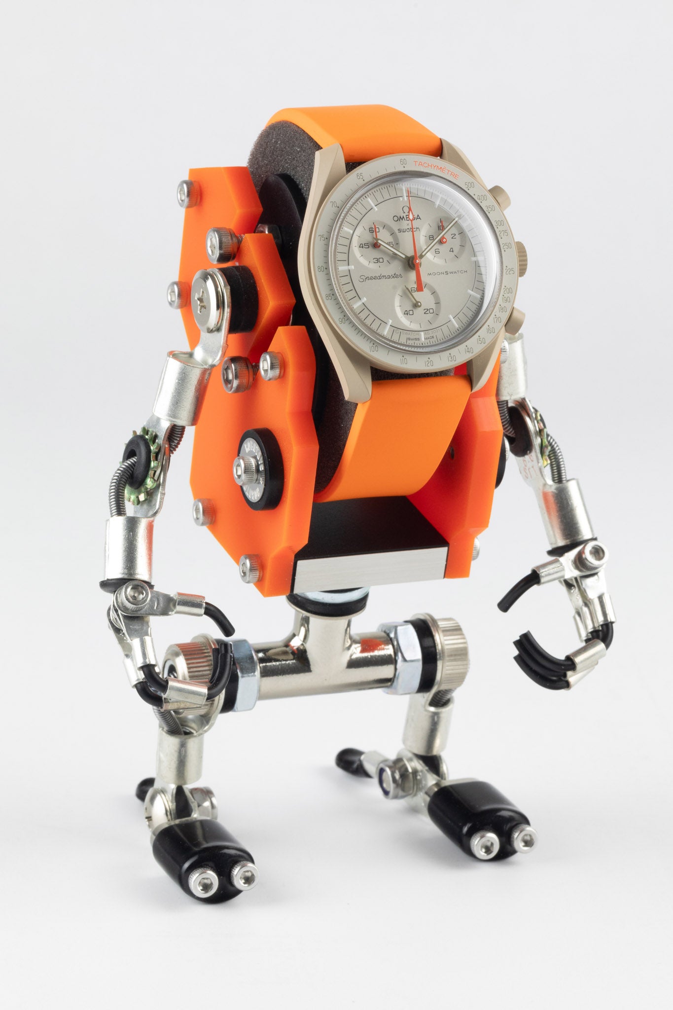 ROBOTOYS - JEFF - ORANGE - Watch display stand