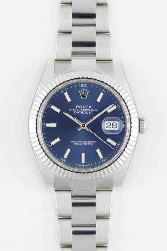 Rolex Datejust 41mm Blue Dial