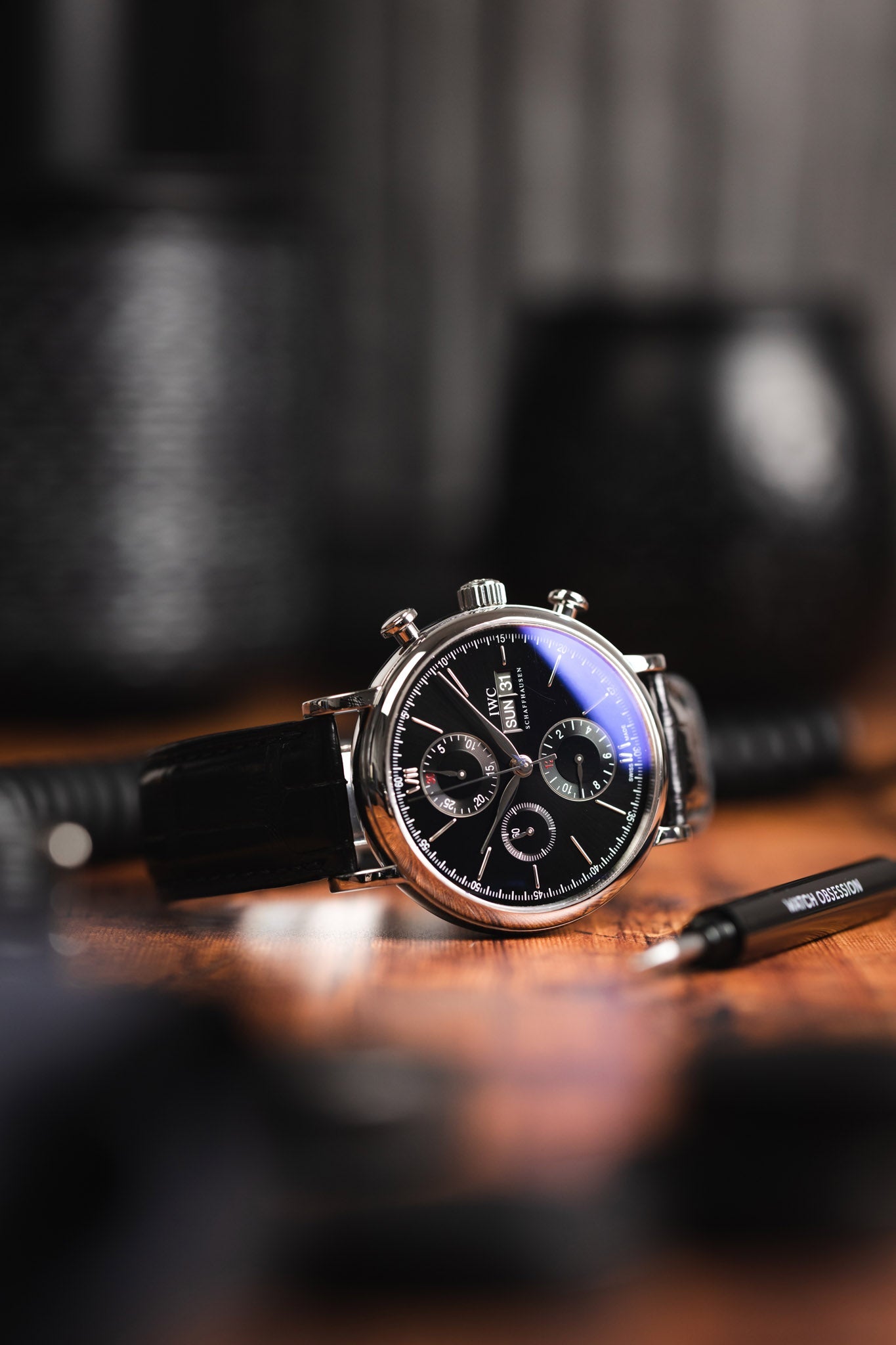 IWC Portofino Chronograph 42mm - Black