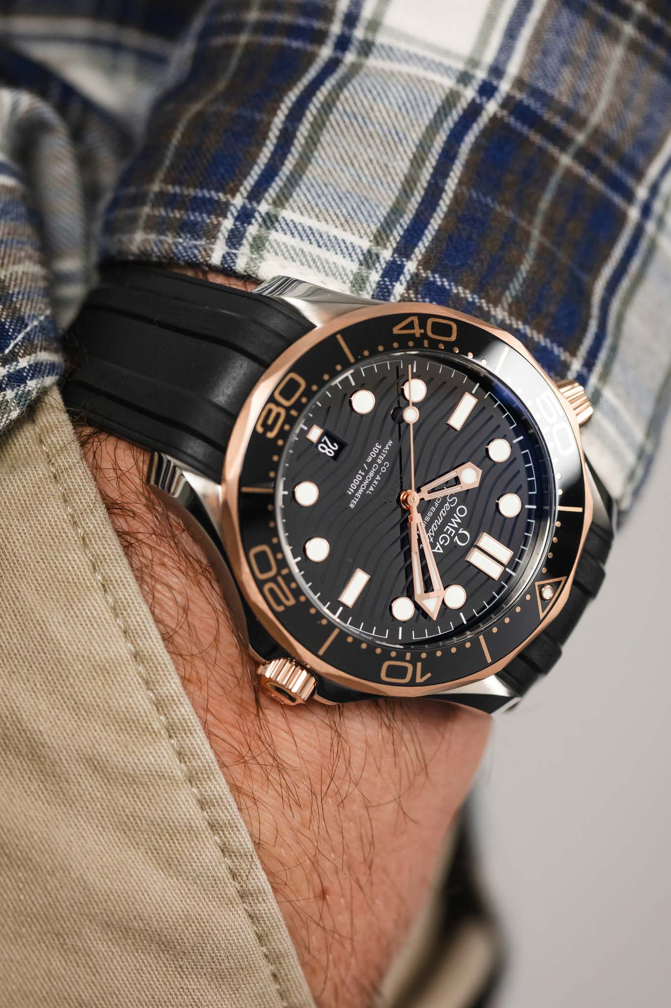 OMEGA Seamaster 300M - Black Rose Gold