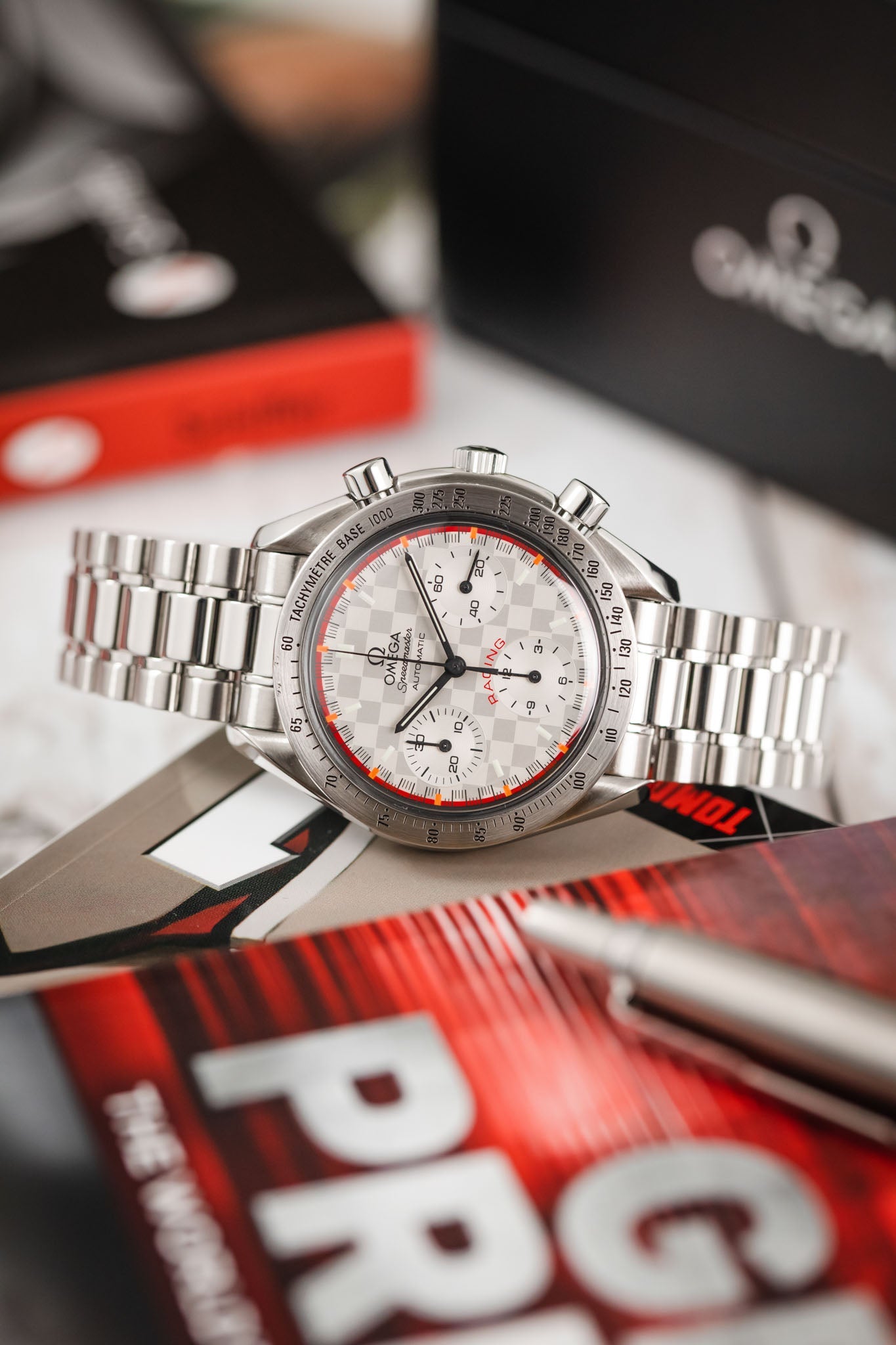 OMEGA Speedmaster Racing 'Michael Schumacher'  - Steel Silver