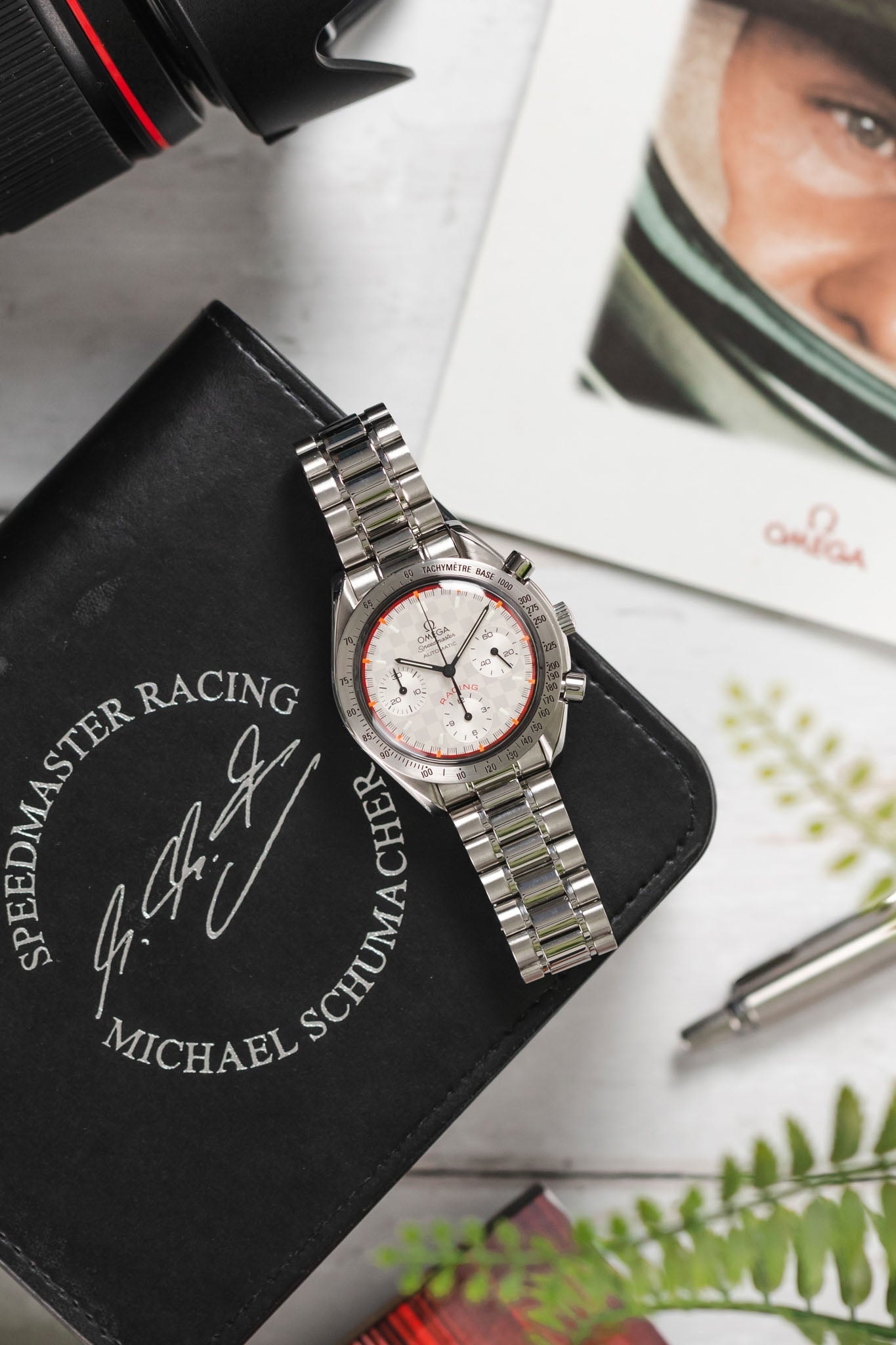 OMEGA Speedmaster Racing 'Michael Schumacher'  - Steel Silver